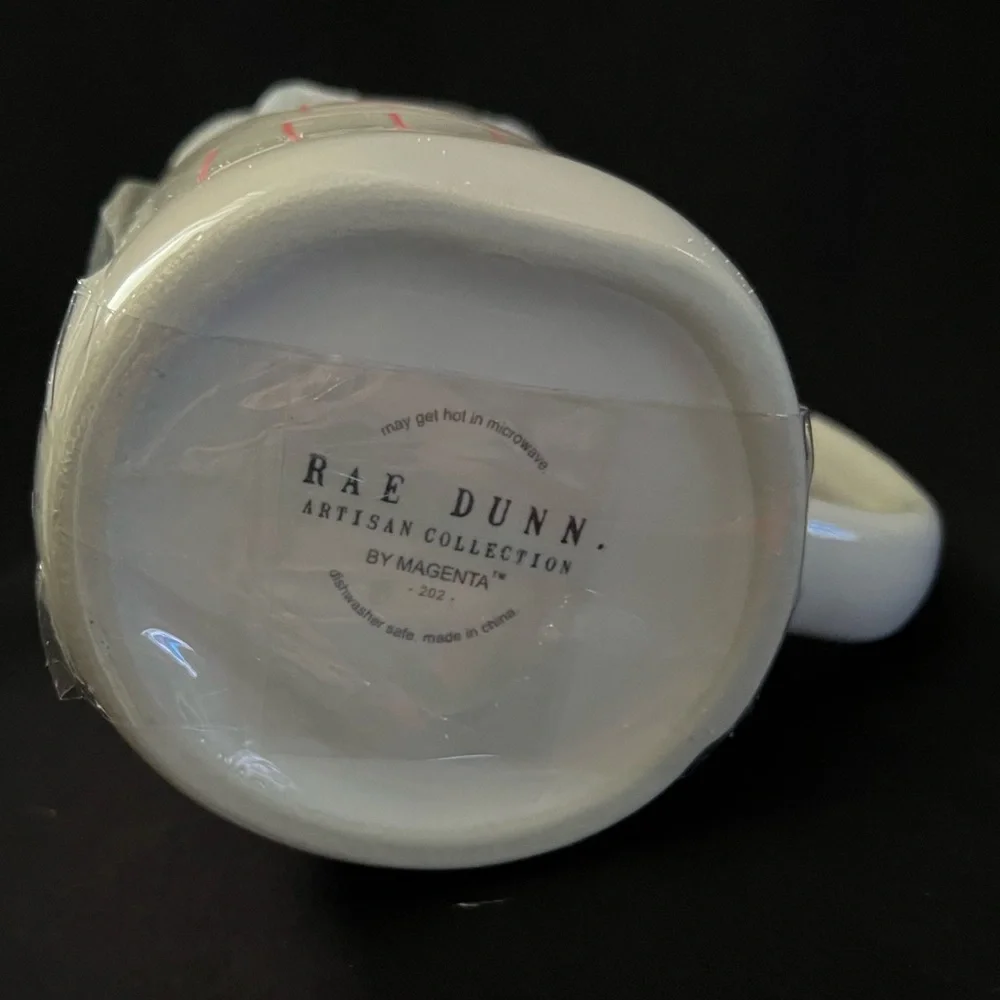 🌷 Rae Dunn Love Letters Mug with Topper Brand New!